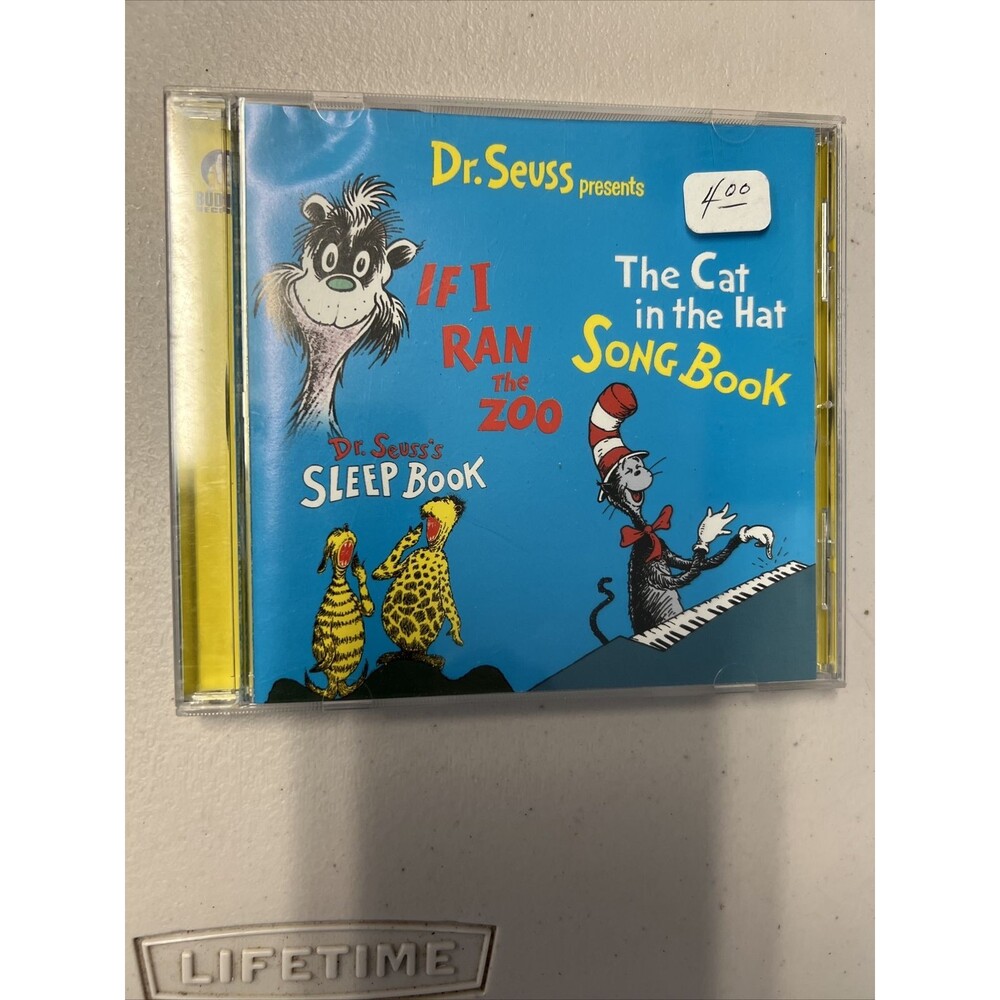 Dr Seuss Presents The Cat In The Hat Songbook Sleepbook 1999 Buddha Records CD